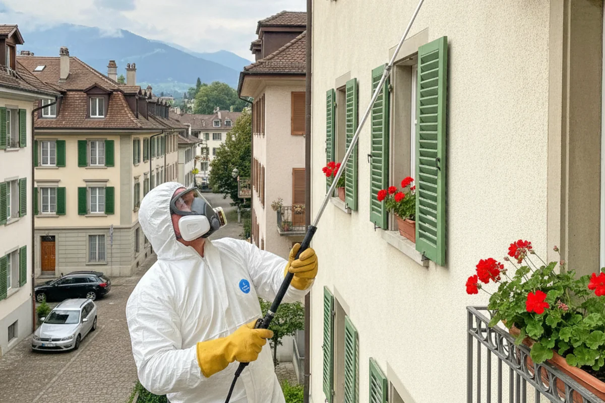 Désinsectisation — Cafards, Punaises de Lit & Guêpes à Genève